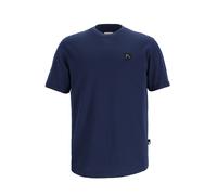CHASIN' T-Shirt 'Bro' bleu foncé / noir, Taille S
