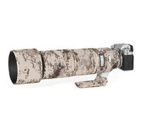 CHASING BIRDS Lentille camouflage imperméable pour FUJIFILM XF 150-600 mm F5.6-8 R LM OIS WR Housse de protection imperméable Version IV (camouflage quadrillé marron)