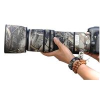 CHASING BIRDS Manteau de protection imperméable camouflage pour Canon EF 100-400 mm F4.5-5.6 L IS USM Housse de protection imperméable (camouflage roseau, avec rallonge EF 1.4x II)