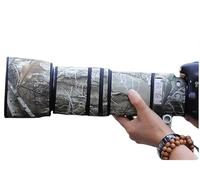 CHASING BIRDS Manteau de protection imperméable camouflage pour Canon EF 100-400 mm F4.5-5.6 L IS USM Housse de protection imperméable (camouflage arbre jaune)