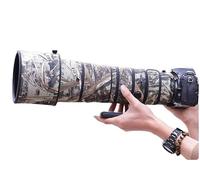 CHASING BIRDS Manteau de protection imperméable camouflage pour Nikon AF-S 180-400 mm F4 E TC1.4 FL ED VR Housse de protection imperméable (camouflage roseau, avec 1,4X TC (TC-14E III))