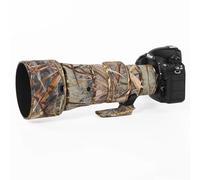 CHASING BIRDS Manteau de protection imperméable camouflage pour objectif Nikon AF-S 500 mm f/5.6E PF ED VR (camouflage roseau)