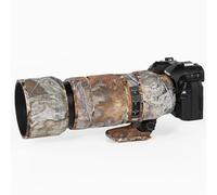 CHASING BIRDS Manteau de protection imperméable camouflage pour objectif Olympus 100-400 mm F5.0-6.3 IS ED MSC Housse de protection imperméable (camouflage arbre jaune)