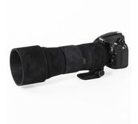 CHASING BIRDS Manteau de protection imperméable camouflage pour objectif SIGMA 150-600 mm F5-6.3 DG OS HSM contemporain étanche à la pluie (noir ombré)