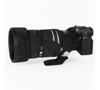 CHASING BIRDS Manteau de protection imperméable camouflage pour Sony FE 50-150 mm F2 GM (Noir ombre)