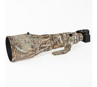 CHASING BIRDS Manteau de protection imperméable pour objectif Sony FE 600 mm F4 GM OSS (nouveau camouflage roseau)