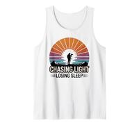 Chasing Light Losing Sleep Sunrise Chaser Photographie Débardeur