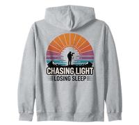 Chasing Light Losing Sleep Sunrise Chaser Photographie Sweat à Capuche