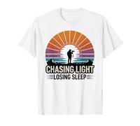 Chasing Light Losing Sleep Sunrise Chaser Photographie T-Shirt