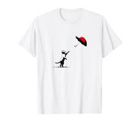 Chasing The Wind (Chats chassant Le Parapluie) T-Shirt