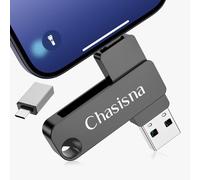 Chasisna Cle USB Phone Stockage 128 Go avec Connecteur Type C e USB t i OS