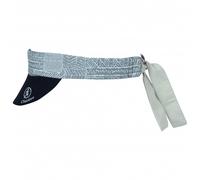 Chaskee Visor Snap Cap Tribal Print avec visière en néoprène, gris clair