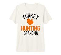 Chasse à la Dinde Grand-mère Chasseur de Dinde T-Shirt Haut de Gamme