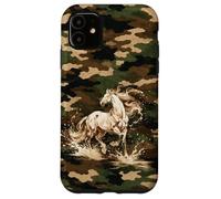 Chasse à la sauvagine Camouflage Camouflage Cheval Canard Chasseurs Coque pour iPhone 11