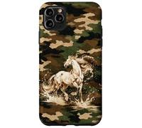 Chasse à la sauvagine Camouflage Camouflage Cheval Canard Chasseurs Coque pour iPhone 11 Pro Max