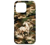 Chasse à la sauvagine Camouflage Camouflage Cheval Canard Chasseurs Coque pour iPhone 16 Pro