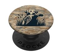 Chasse à la sauvagine Vintage Camouflage Chasseurs de Canard PopSockets PopGrip Adhésif