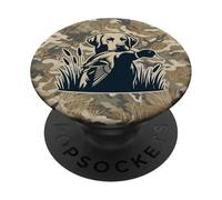 Chasse à la sauvagine Vintage Camouflage Chasseurs de Canard PopSockets PopGrip Adhésif
