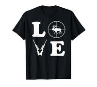 Chasse Amour Permis De Chasse Chasseuse T-Shirt Graphique avec Valeur