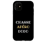 Chasse apero Dodo Humour Chasseur Homme Humoristique Coque pour iPhone 11