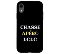 Chasse apero Dodo Humour Chasseur Homme Humoristique Coque pour iPhone XR