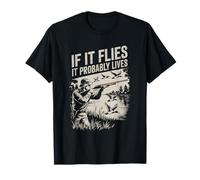 Chasse au Canard rétro Vintage s'il Vole, il VIT Probablement T-Shirt
