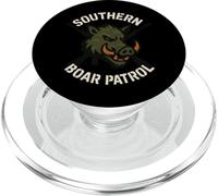 Chasse au Porc Sauvage - Contrôle du Sanglier - Wild Hog Patrol Pride PopSockets PopGrip pour MagSafe