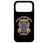 Chasse Au Sanglier et Apéros Cadeau pour Chasseur Coque pour iPhone 17 Pro Max