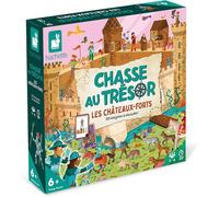 Chasse Au Trésor Chevaliers Et Châteaux-Forts - Jeu De Société Enfant - Jeu Collaboratif - Jeu Pour La Famille - Dès 6 Ans, J02447[Z1584]