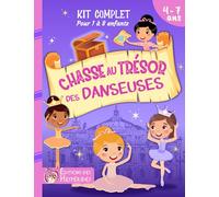 Chasse au trésor des Danseuses: kit complet | Pour enfants de 4 à 7 ans | Idéal pour une fête d'anniversaire