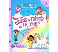 Chasse au trésor des licornes: kit complet | Pour enfants de 4 à 7 ans | Parfait pour une fête d'anniversaire
