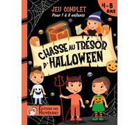 Chasse au trésor d'Halloween: kit complet | Pour enfants de 4 à 8 ans