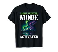 Chasse aux aurores activée en Mode Chasseur de lumière T-Shirt