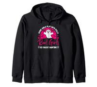 Chasse aux fantômes Filles Paranormal Chercheur Real Ghost Hunter Sweat à Capuche
