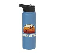 Chasse Aux Oiseaux D'eau Canard Colvert Rétro Coucher De Stainless Steel Insulated Water Bottle