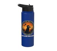 Chasse Aux Oiseaux D'eau Canard Colvert Rétro Coucher De Stainless Steel Insulated Water Bottle