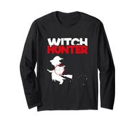 Chasse aux sorcières Halloween Sorcière Lover Funny Witch Hunter Manche Longue