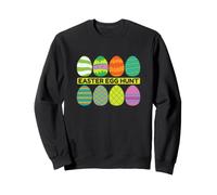 Chasse aux œufs de Pâques au début du Printemps Sweatshirt