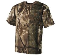 CHASSE CAMOUFLAGE T-SHIRT CHASSEURS TOP 100 % COTON HOMMES TEE ARBRE RÉEL MARRON