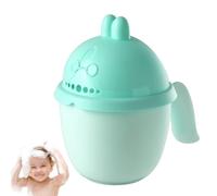 Chasse de lavage des cheveux pour bébés - Sommeil d'eau de bain pour tout-petits, une tasse d'eau confortable pour laver les cheveux avec 7 trous d'eau heureux temps de douche
