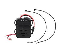 Chasse de rongeurs sous Le Capot pour Moteurs de Voiture, lumière stroboscopique LED ultrasonique 12 V montée sur véhicule, Dissuasion électronique pour Souris, éloigne la Souris