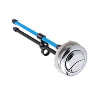Chasse d'eau avec double bouton - Réservoirs de toilettes étendus - Pièce de rechange pour une meilleure conservation de l'eau - Vannes faciles à installer
