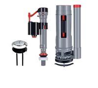 Chasse d'eau wc complète 28cm Toilet Water Inlet Valve for Old Tanks Bathroom Pumping 4-point Thread Interface Accessories(24cm Set)