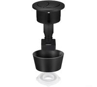 Chasse Double 47mm Kit Remplacement ABS Chasse Double 47mm(Black) | Diamètre 47mm, compatible trous 3.7-4.4cm, plastique ABS robuste, finition chromée résistante