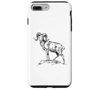 Chasse en Plein air Rocky Mountain Bighorn Sheep Ram Full Curl Coque pour iPhone 7 Plus/8 Plus