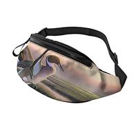 Chasse Flying Wild Ducks Running Fanny Pack Ceinture Sac avec Sangle Réglable pour Femmes Hommes Sports Fitness Mains Libres Portefeuille Taille Sac