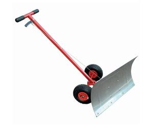 Chasse-neige manuel avec plateau inox de 73,5 cm - Convient pour neige, sable, gravier - CEMO - 10743