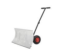 vidaXL Chasse-neige manuel avec roues 100 x 44 cm