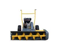 Chasse-Neige Manuel Compact Et Multifonctionnel for La Maison Le Jardin. Démarrage Électrique Simple Portable(Pull Start 100cm)