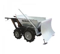 Chasse-neige pour Brouette motorisée Mini-Dumper 85 x 56 cm